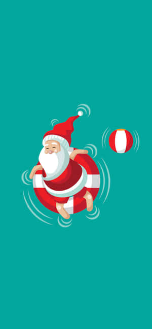 Funny Christmas Iphone — आईफोन 14 प्रो वॉलपेपर