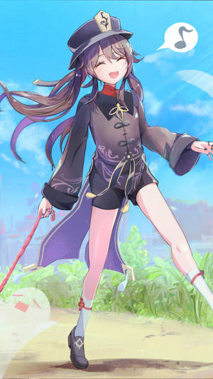 胡桃唱歌原神手机