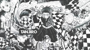 鬼灭之刃漫画分镜壁纸 — मंगा पैनल वॉलपेपर